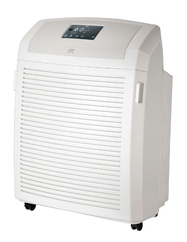 Hi! How many pounds of carbon does the SPT Heavy Duty Air Cleaner with HEPA AC-2102, Carbon, VOC & TiO2 have?