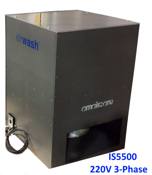 Amaircare IS5500 Air Scrubber 2500 CFM, 220V 3-phase Questions & Answers